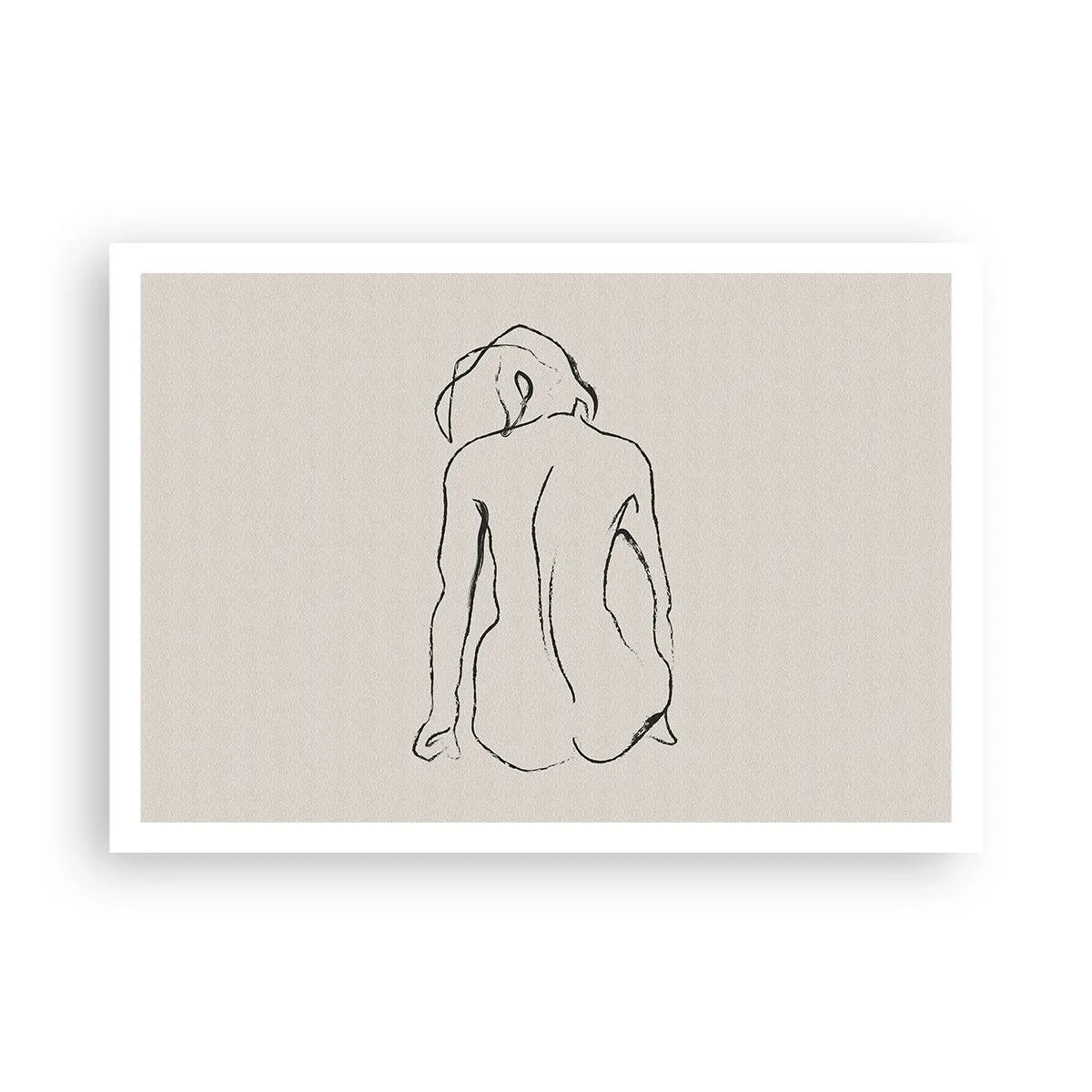 Poster - Nud de fată - 100x70 cm