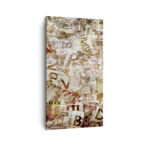 Tablou pe pânză - Îi unesc pe cei care stau la taclale - 45x80 cm