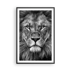 Poster în ramă neagră - În ținuta de încoronare - 61x91 cm