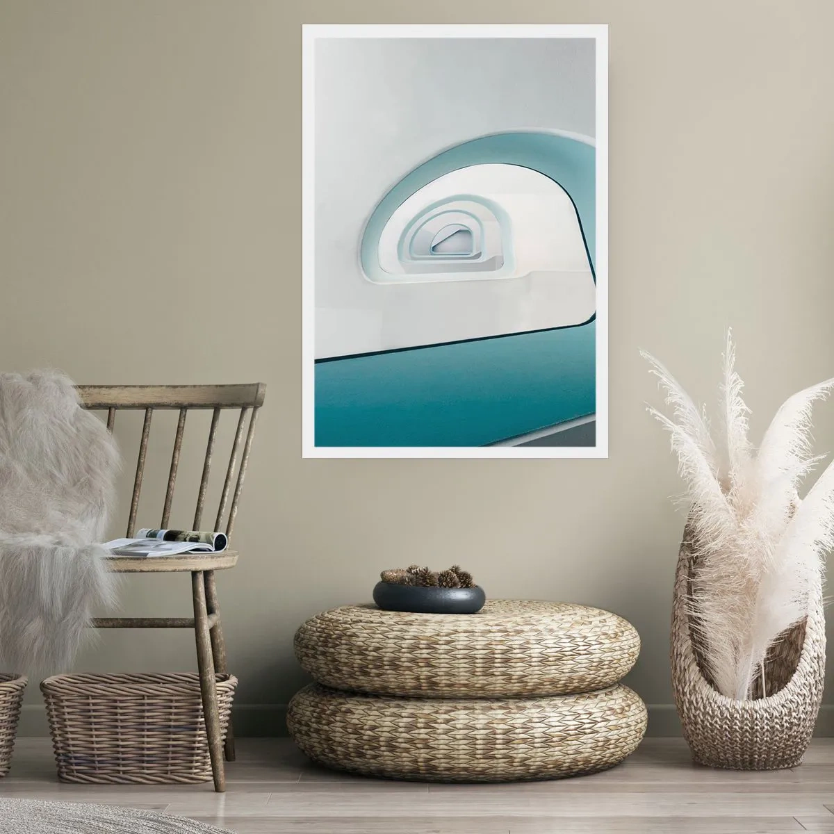 Poster - Până la fundul albastrului - 70x100 cm