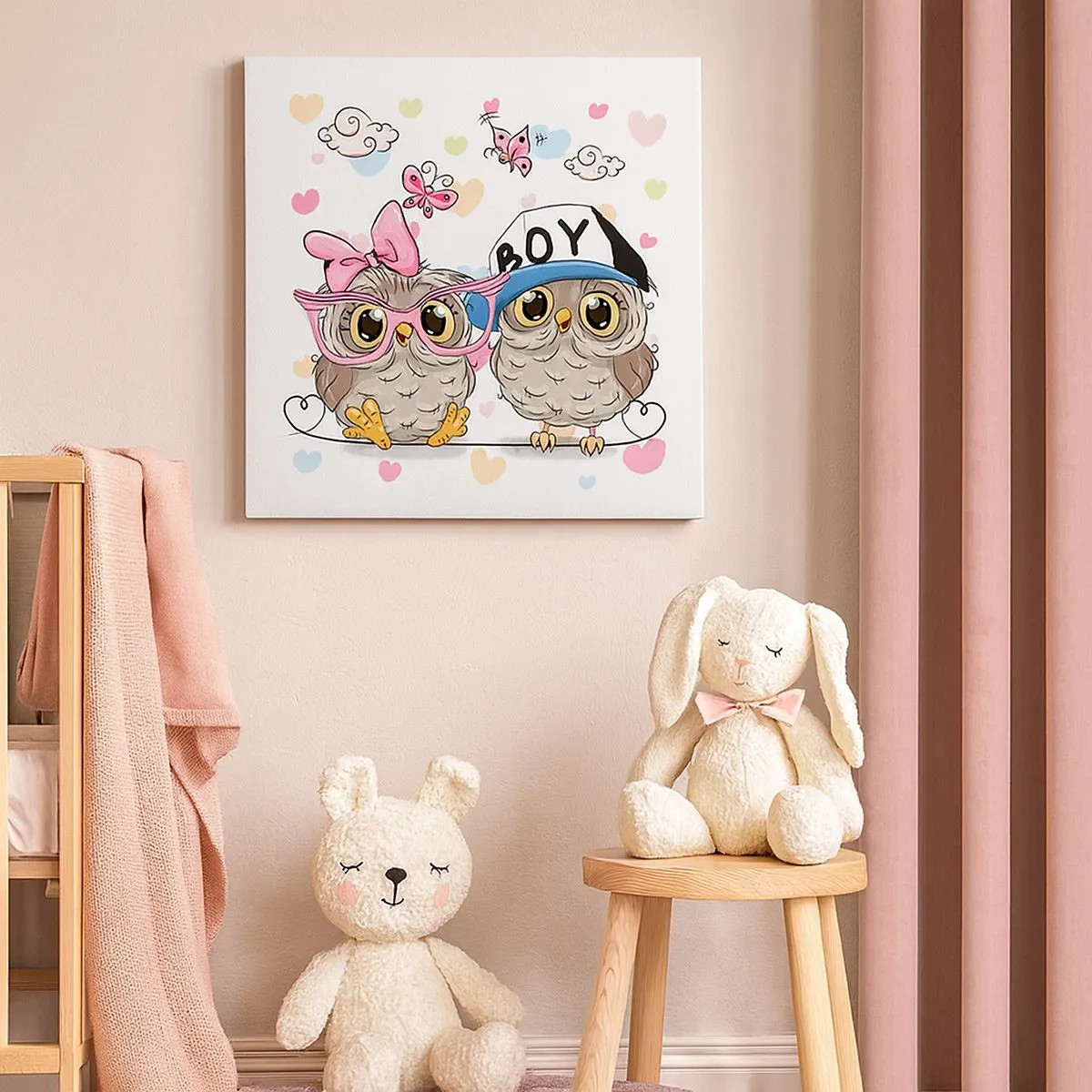 Tablou pe pânză - Să ne iubim! - 30x30 cm