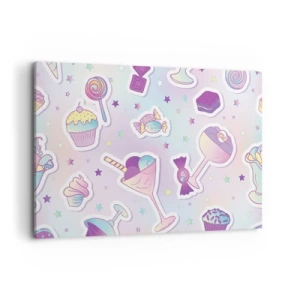 Tablou pe pânză - Să ai o zi de naștere în fiecare zi - 120x80 cm