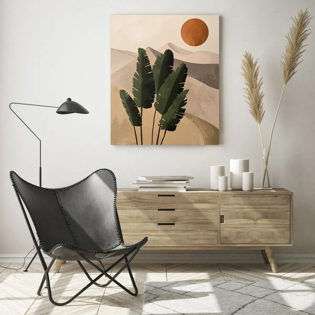 Tablou pe sticlă - Triumful vieții - 80x120 cm