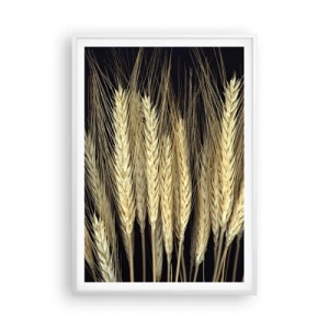 Poster în ramă albă - Magie rustică - 70x100 cm