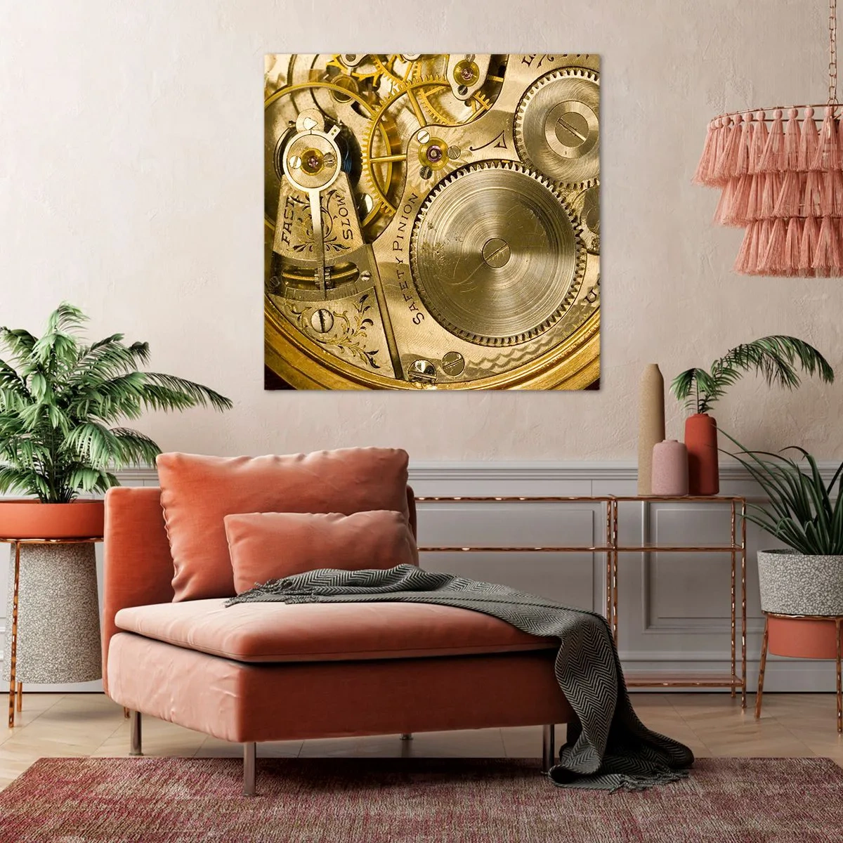 Tablou pe pânză - Fii în pas cu vremurile - 70x70 cm