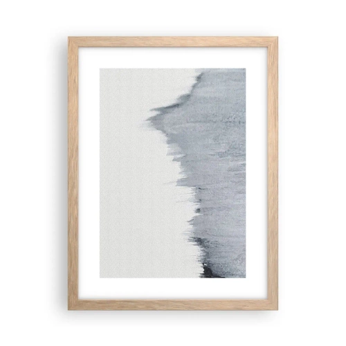 Poster în ramă de stejar deschis - Înregistrare secretă - 30x40 cm