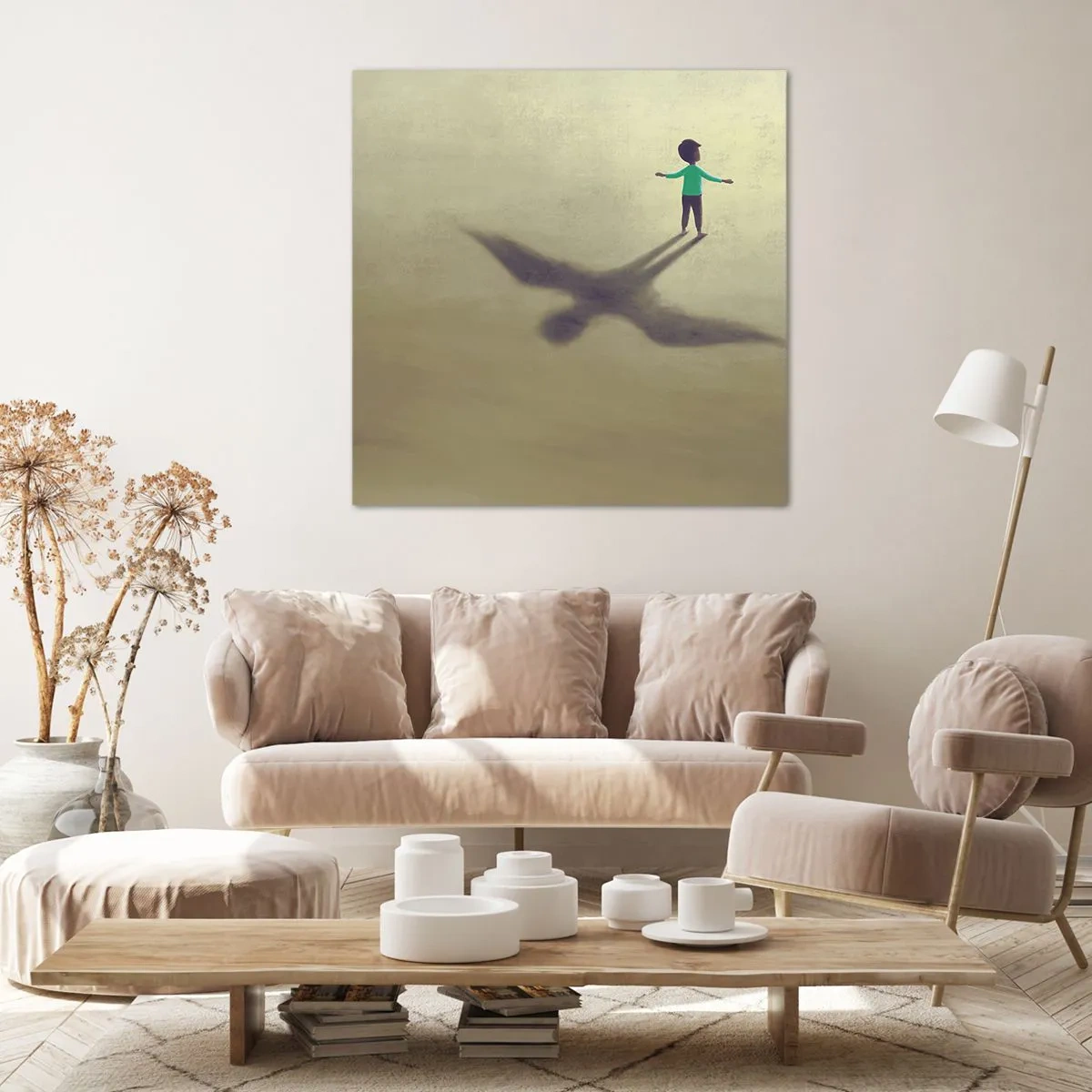 Tablou pe pânză - Eroul viitorului - 70x70 cm