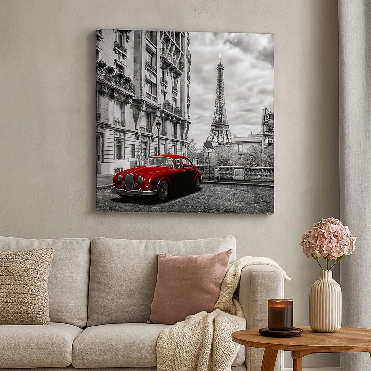 Tablou pe pânză - Prădător în oraș - 30x30 cm