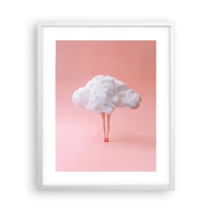 Poster în ramă albă - Dulce promisiune - 40x50 cm