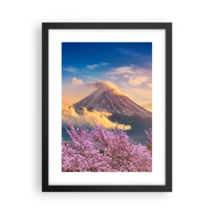Poster în ramă neagră - Sfințenia japoneză - 30x40 cm