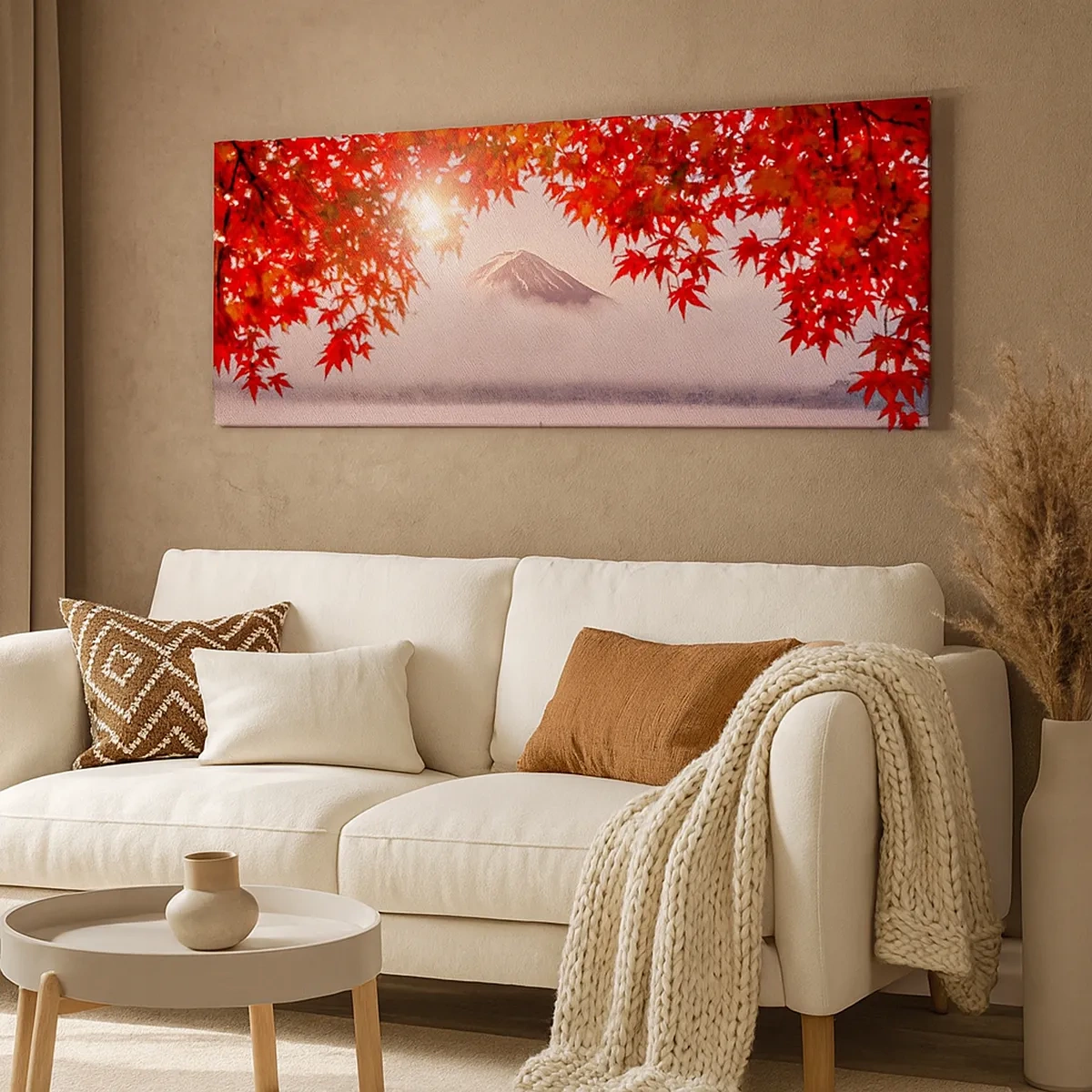 Tablou pe pânză - În stil japonez - 30x30 cm