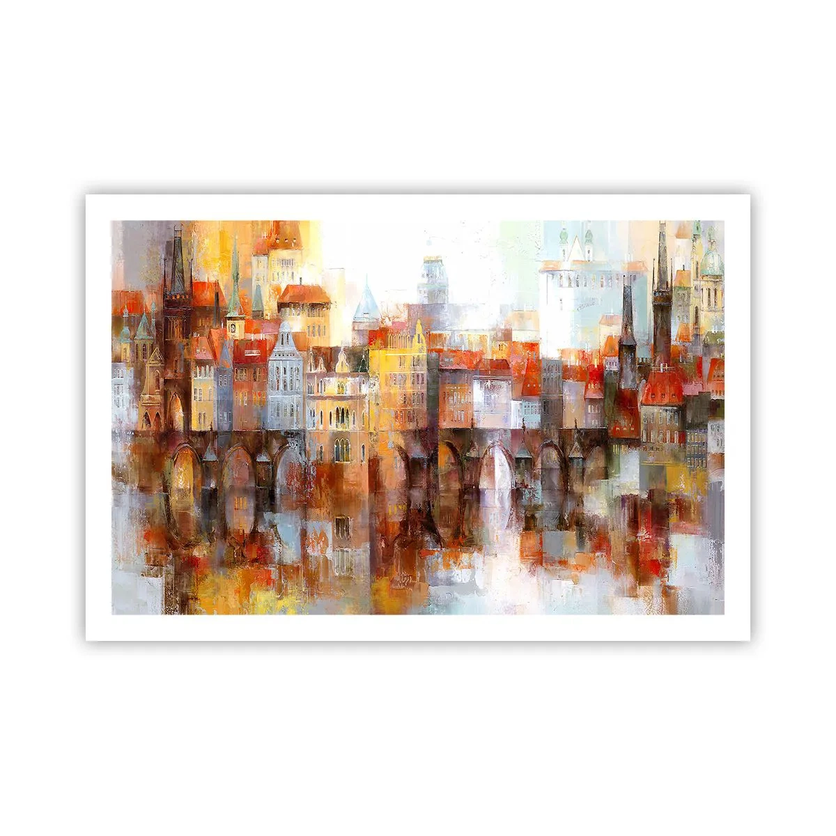 Poster - Frumos și sub pod - 91x61 cm