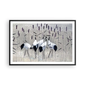 Poster în ramă neagră - Printre ai tăi - 91x61 cm