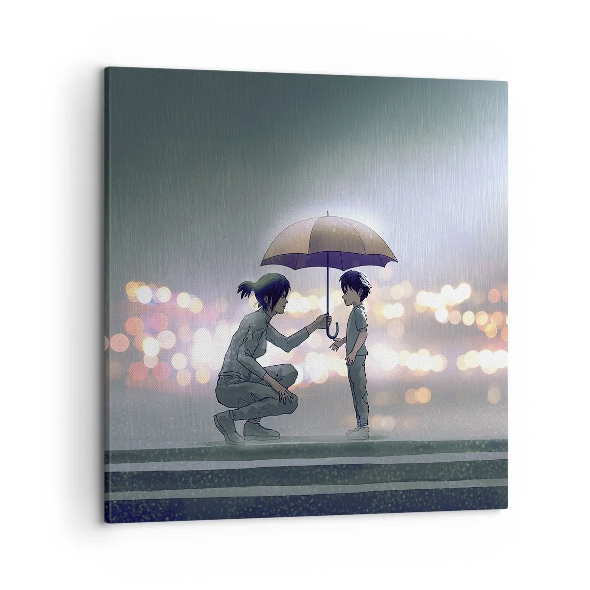 Tablou pe pânză - Și totul este bine acum - 50x50 cm