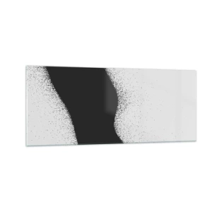 Tablou pe sticlă - Echilibru lichid - 100x40 cm