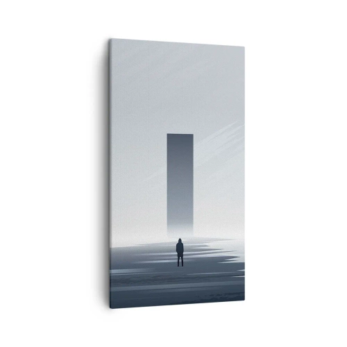 Tablou pe pânză - Oportunitate sau amenințare? - 45x80 cm