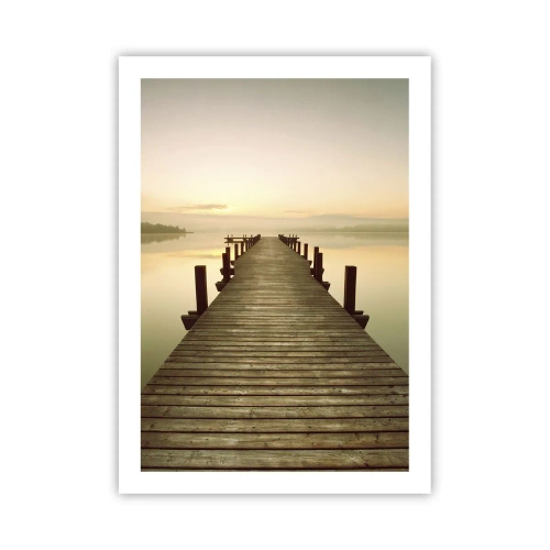 Poster - Înainte de răsărit, zori, lumină - 50x70 cm