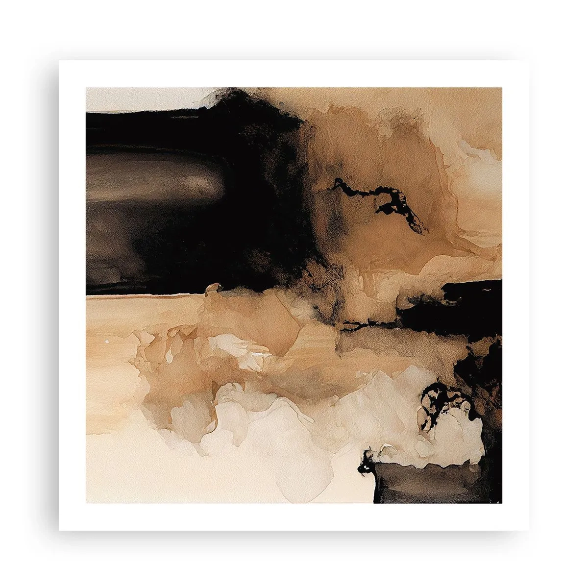 Poster - O abstractizare intrigantă - 60x60 cm