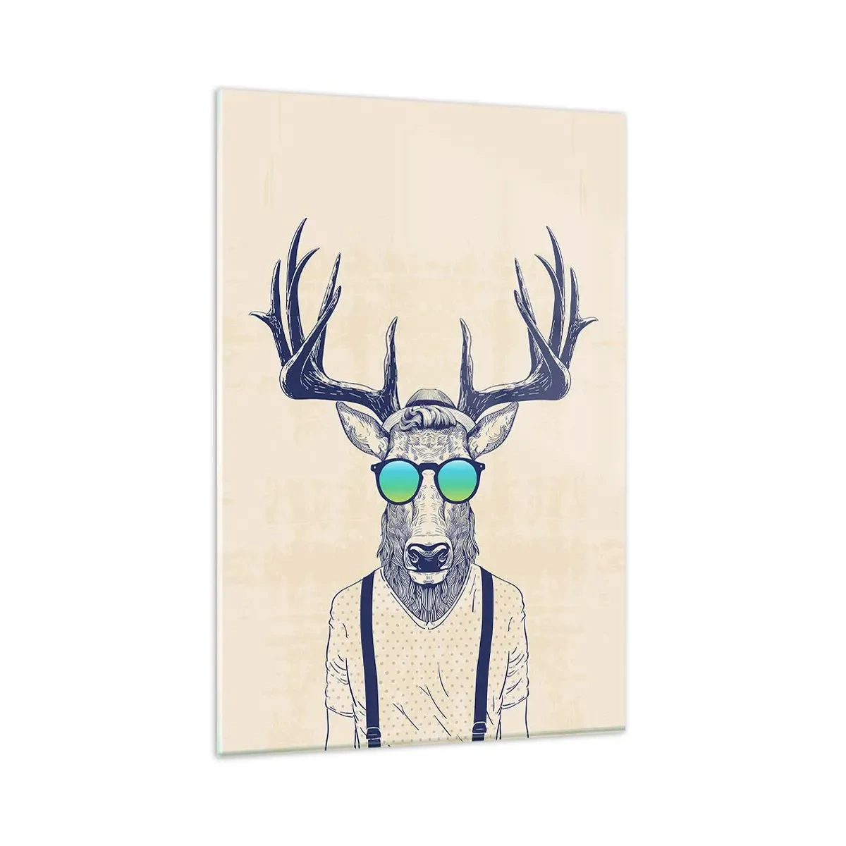 Tablou pe sticlă - Și la cine te așteptai? - 80x120 cm