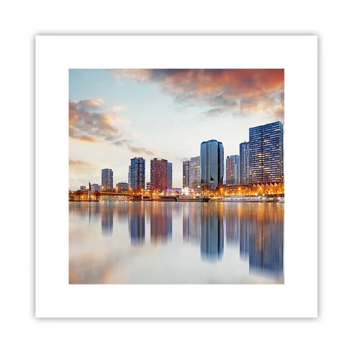 Poster - Calmul monumental al Parisului - 30x30 cm