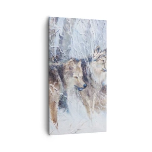 Tablou pe pânză - Atenție! Vine... - 55x100 cm