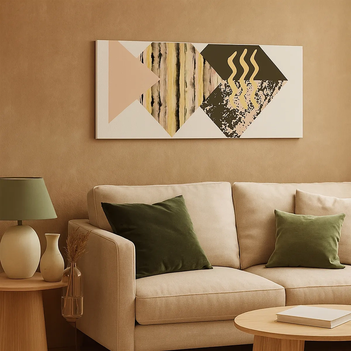 Tablou pe pânză - Aparent simplu - 30x30 cm