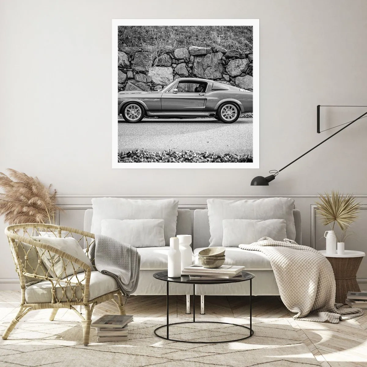 Poster - Legenda anilor '60. - 60x60 cm