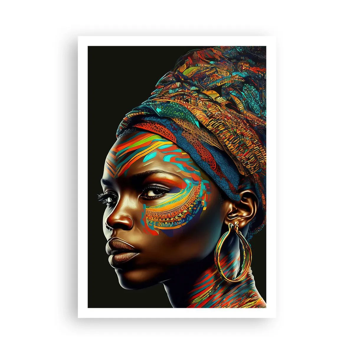 Poster - Regina africană - 70x100 cm