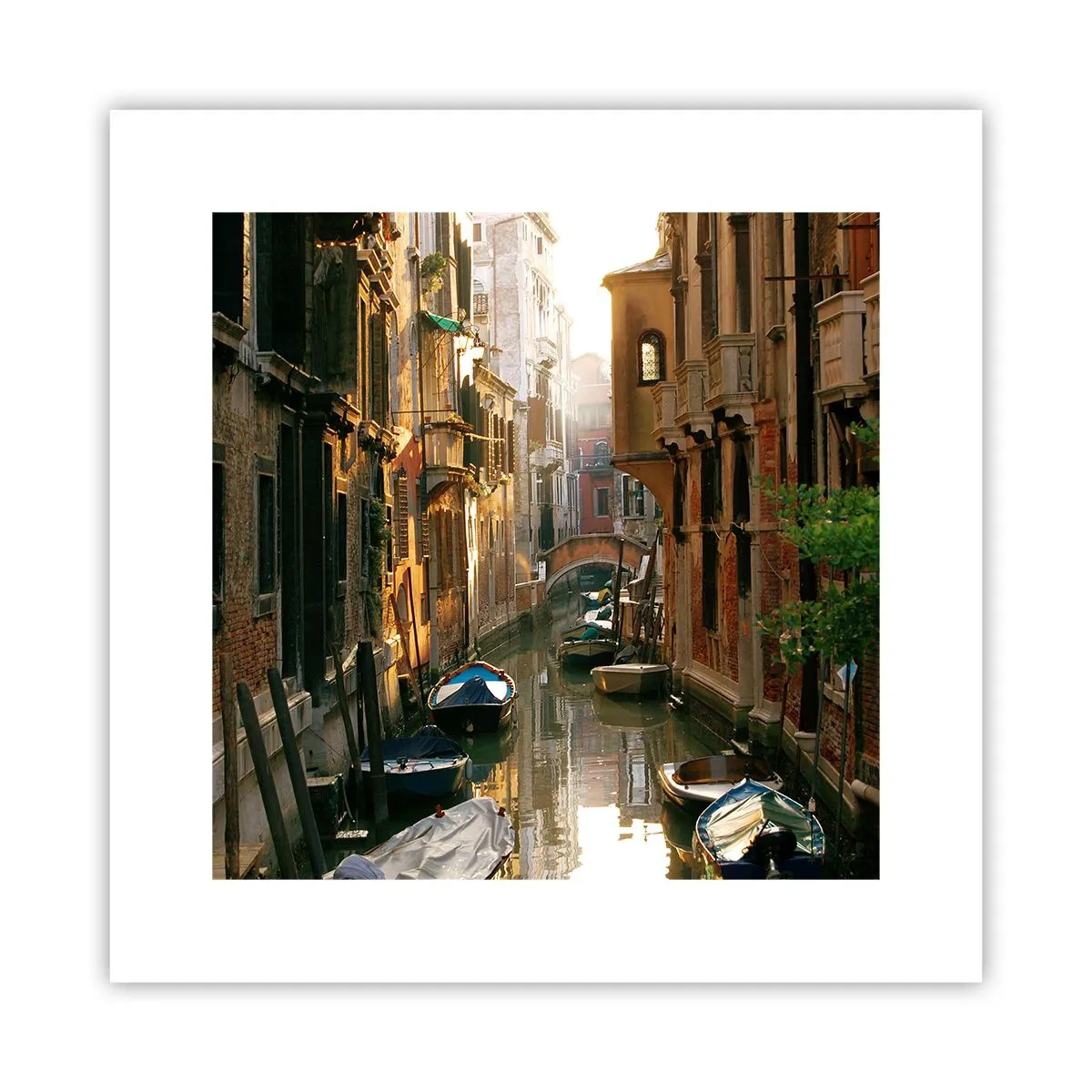 Poster - Pe o străduță venețiană - 30x30 cm