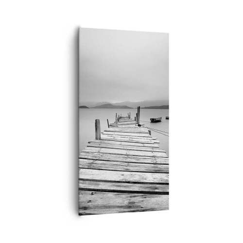 Tablou pe pânză - Dincolo de munți, dincolo de mări - 65x120 cm