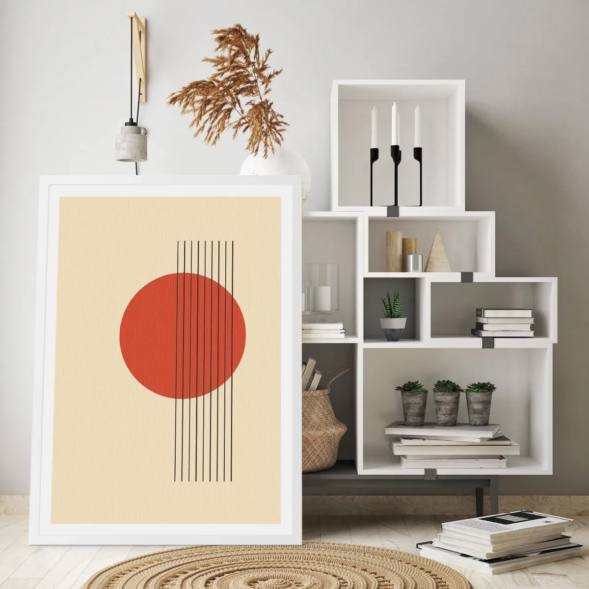 Poster în ramă albă - În continuare - 40x50 cm