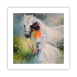 Poster - Ca dintr-un vis frumos - 40x40 cm