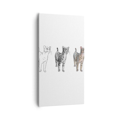 Tablou pe pânză - Lecție de desen - 55x100 cm