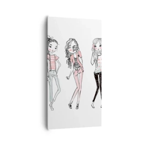 Tablou pe pânză - Hai la distracție - 65x120 cm