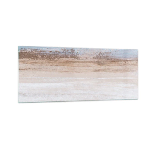 Tablou pe sticlă - Un peisaj ambiguu - 100x40 cm