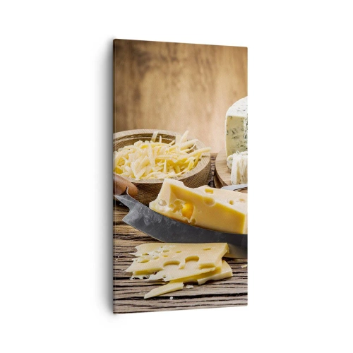 Tablou pe pânză - Zâmbește - 55x100 cm