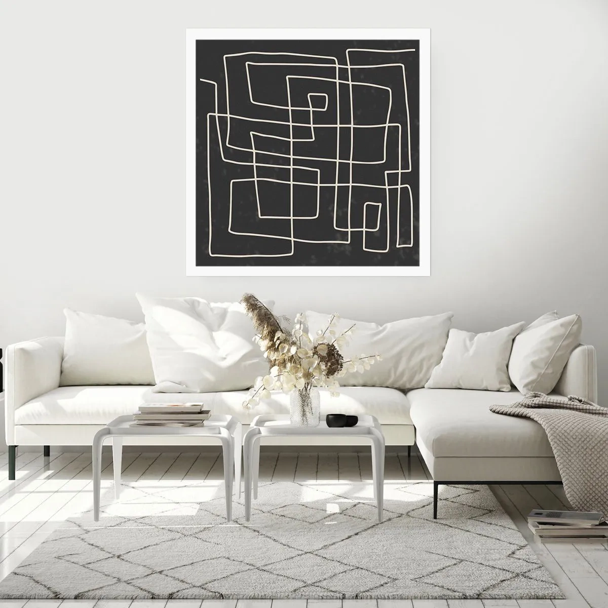 Poster - Nu atât de simplu - 30x30 cm
