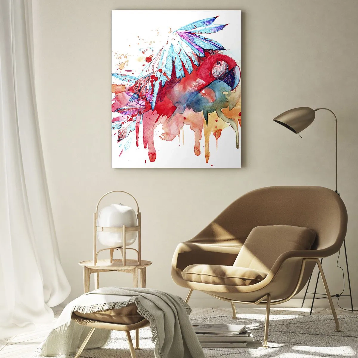 Tablou pe sticlă - . - 50x70 cm