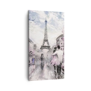 Tablou pe pânză - Dacă ar fi să te îndrăgostești, atunci doar de... - 45x80 cm