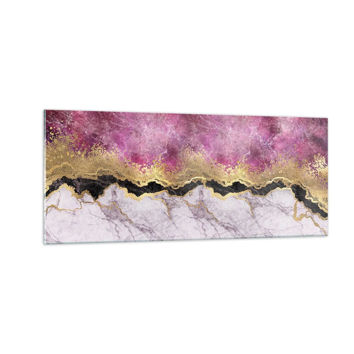 Tablou pe sticlă - La graniță - 100x40 cm