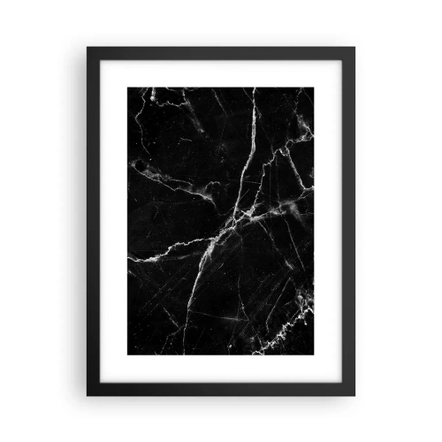Poster în ramă neagră - Viața secretă a unei pietre - 30x40 cm