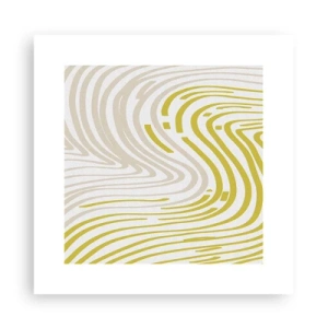 Poster - Compoziție cu cambrare ușoară - 30x30 cm