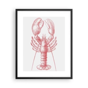 Poster în ramă neagră - Homar demn de Homer - 40x50 cm