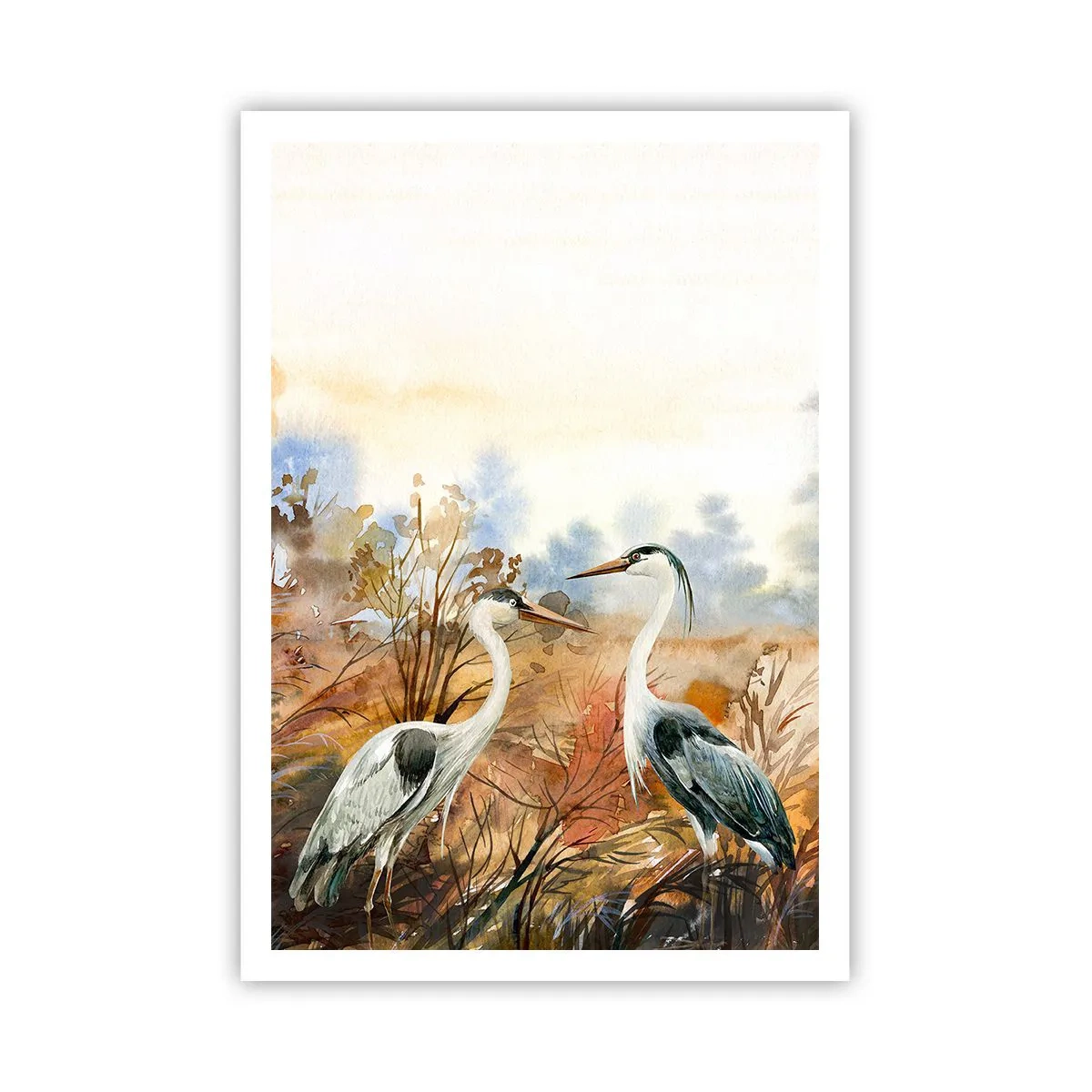 Poster - Încotro în toamnă? - 70x100 cm