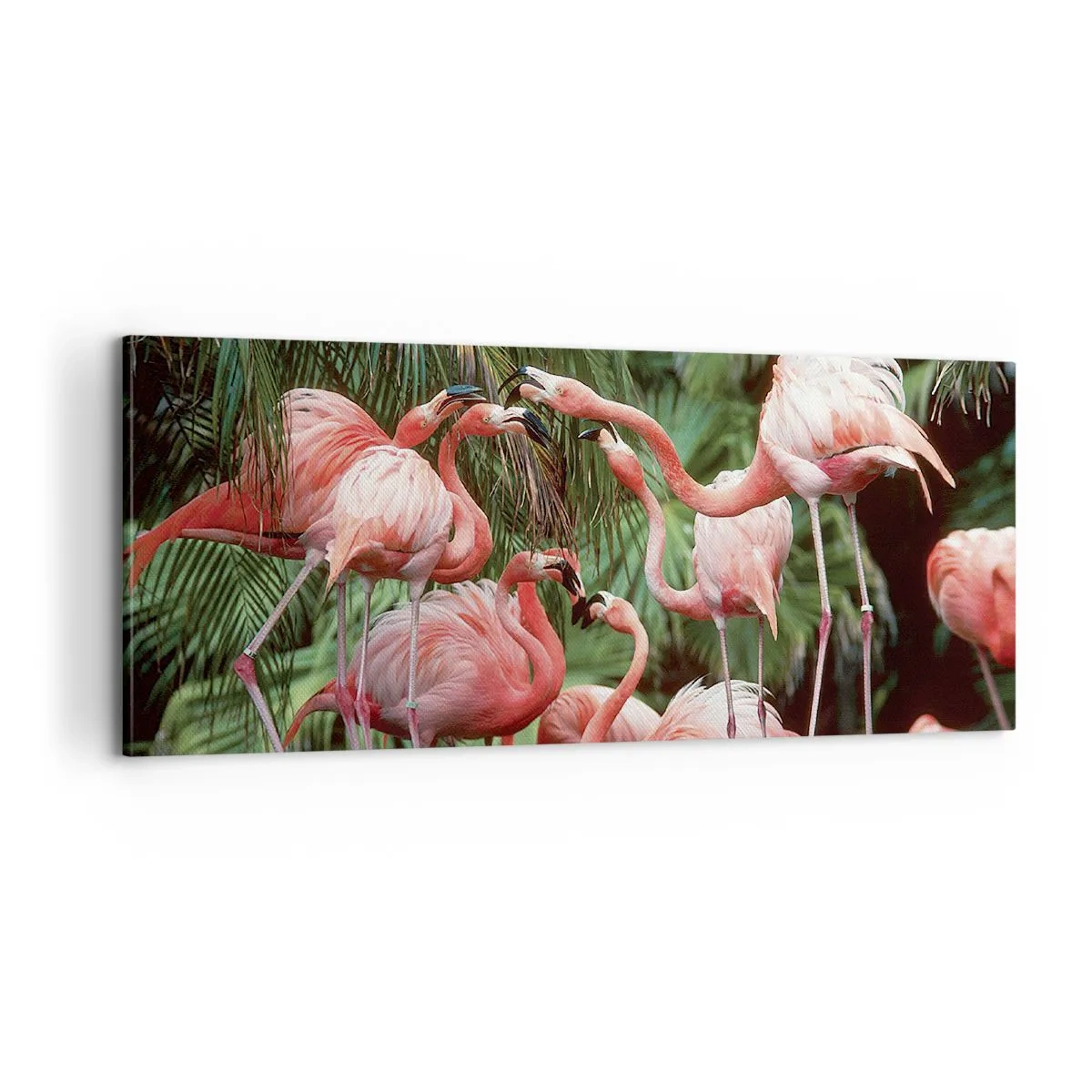 Tablou pe pânză - Bârfa de după-amiază - 100x40 cm