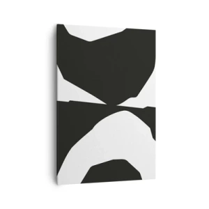 Tablou pe pânză - Pozitiv -negativ - 70x100 cm