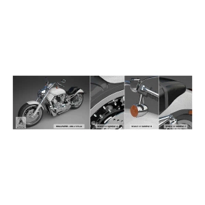 Mostră tapet Premium Canvas - Te face să vrei să îngenunchezi - Automobile, Motocicletă, Călătorii - 100x30 cm