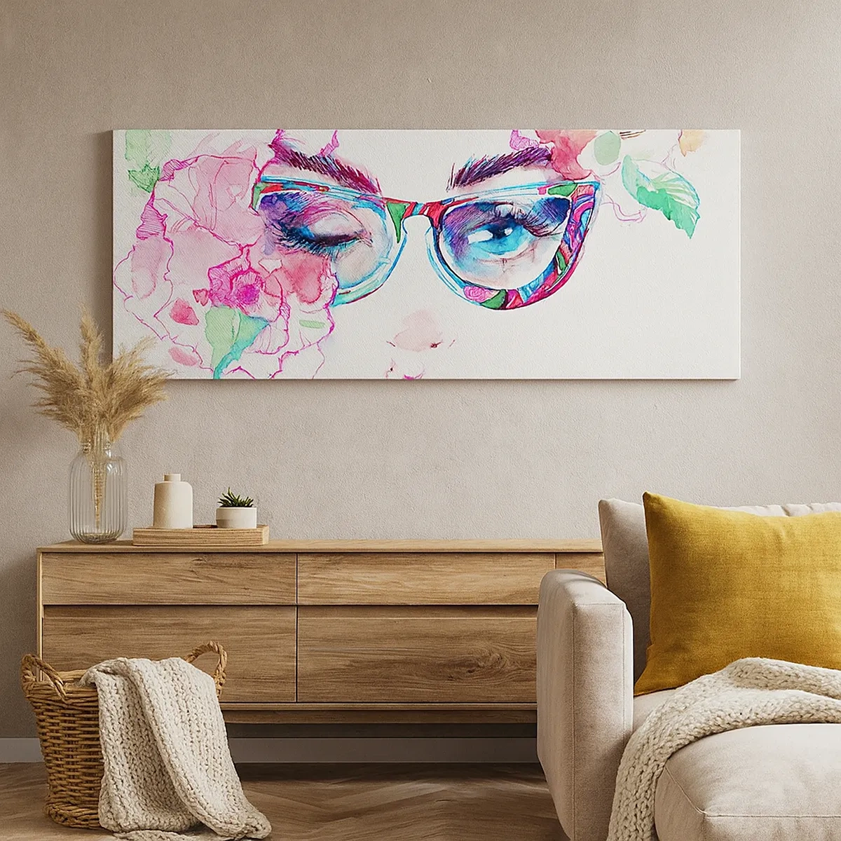 Tablou pe pânză - O promisiune ispititoare - 30x30 cm