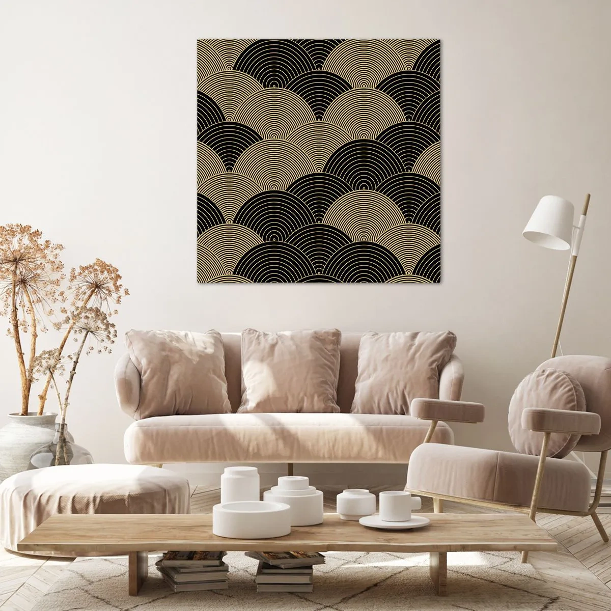 Tablou pe pânză - Unitate în multiplicitate - 40x40 cm