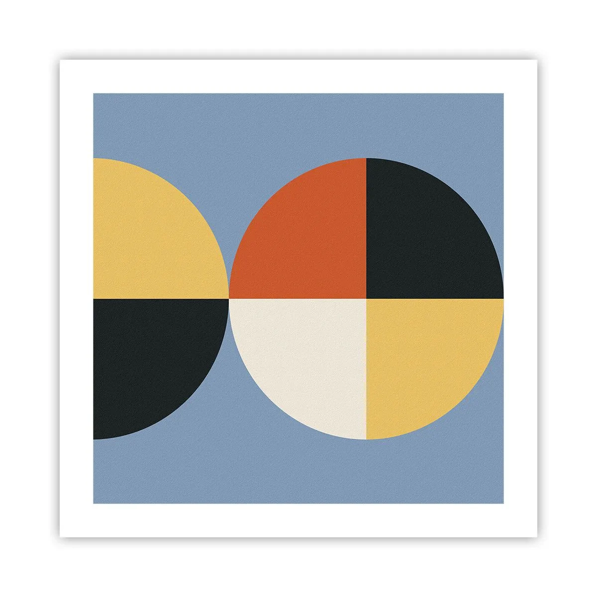 Poster - Uită-te și numără - 50x50 cm